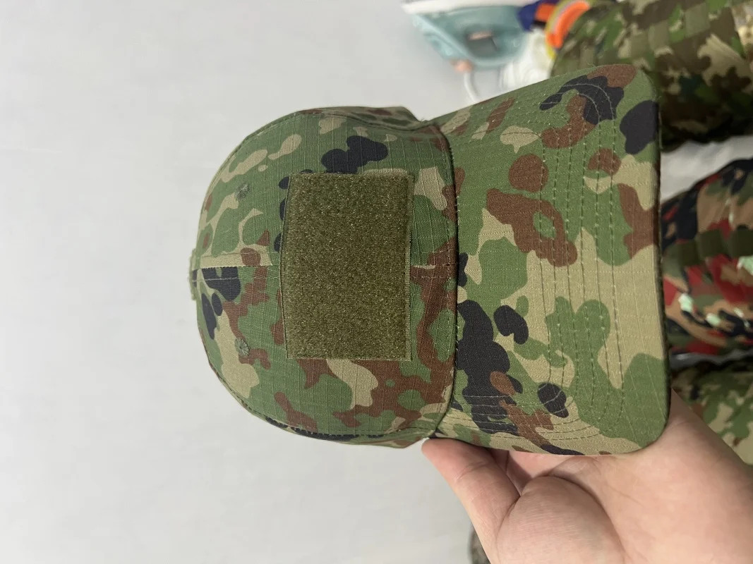 

Бейсболка с камуфляжным принтом в стиле джунглей для активного отдыха