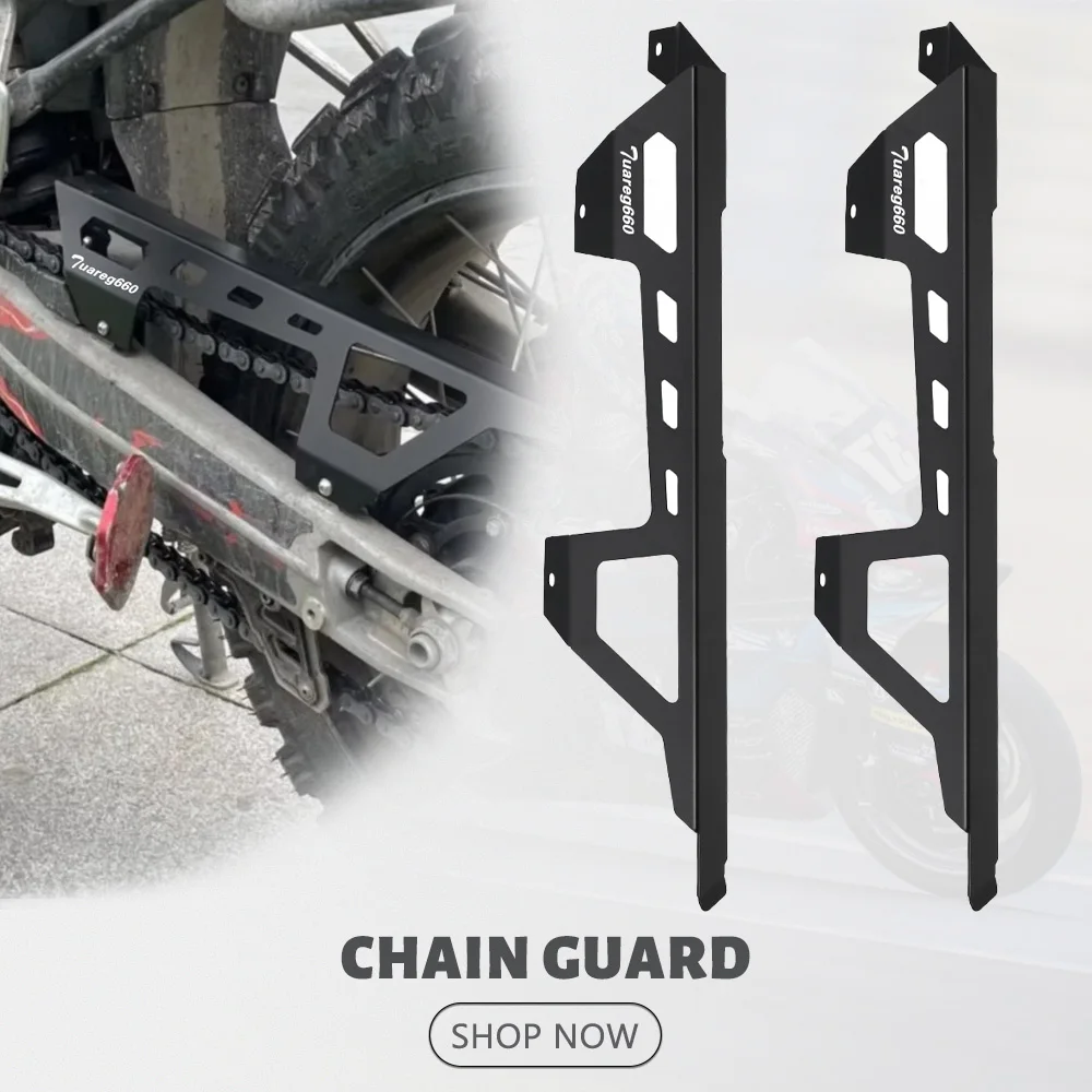 

For Aprilia Tuareg 660 ABS 2022 2023 2024 Motorcycle Accessories Chain Guard Chain Protection Chain Cover Stainless Steel Guard