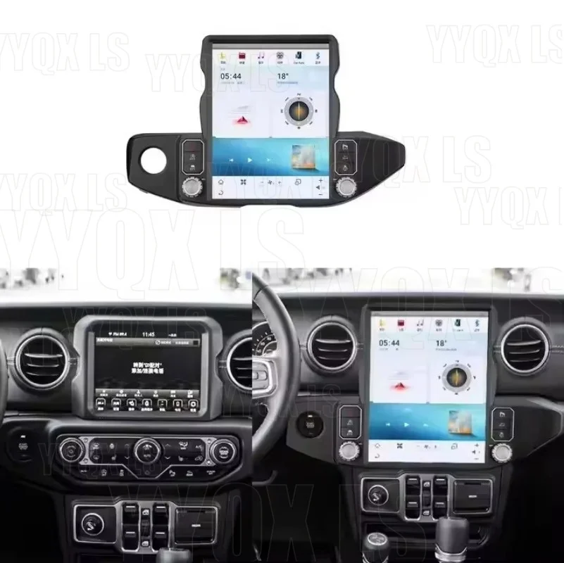 Android 13 Car radio audio For Jeep Wrangler 2018-2021 auto stereo screen multimedia player GPS Navigatio car accessories