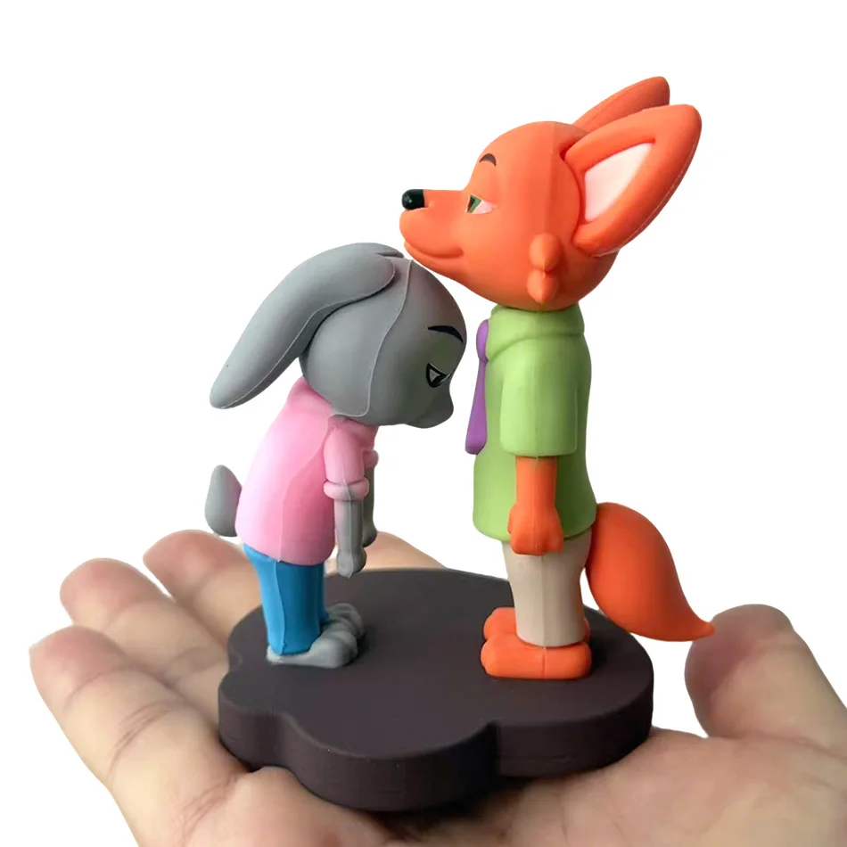 Zootopia Crazy Animal Sweet Dependence Best Partner Series juguete de moda coleccionable al por mayor regalo figura de acción de juguete