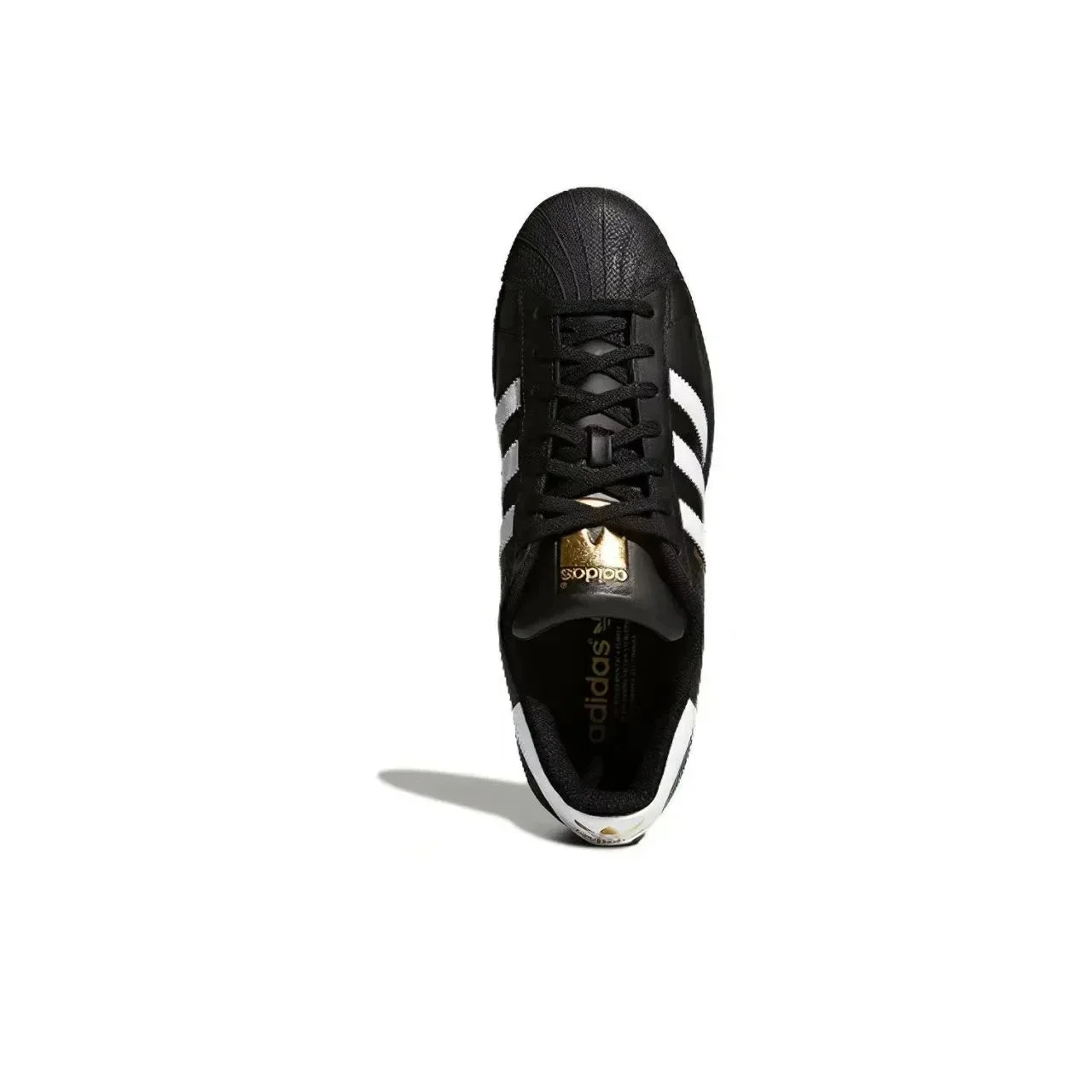 Adidas Superstar Core Black Cloud White Gold EG4959 Comfortable Breathable and Casual