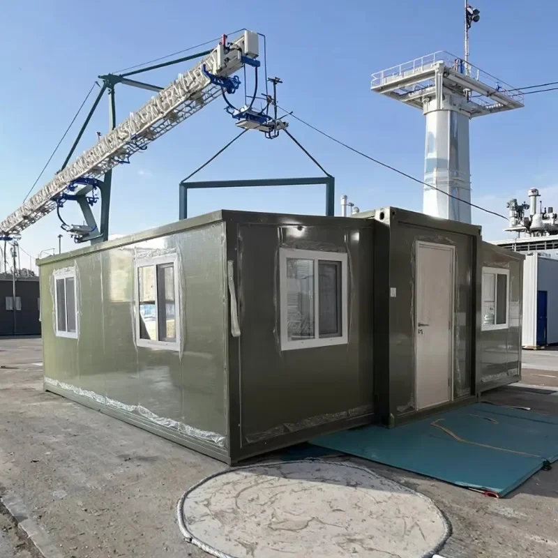 

Сборный дом 2 3 спальни Сборный дом Модульный крошечный временный дом 20 футов 40 футов Портативный расширяемый контейнер Домашние кабины