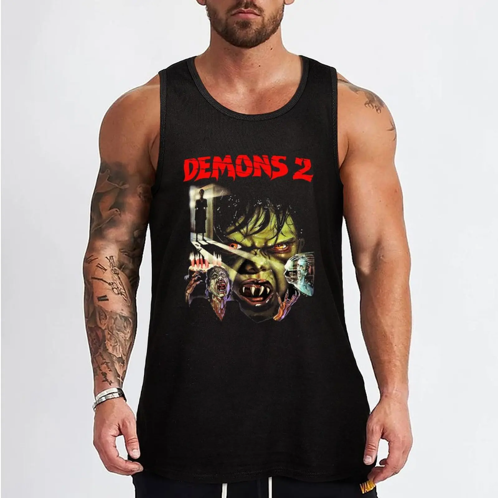 Demons Part 2 (Transparent) Tank Top sports clothes for men gym t-shirts Japanese t-shirt