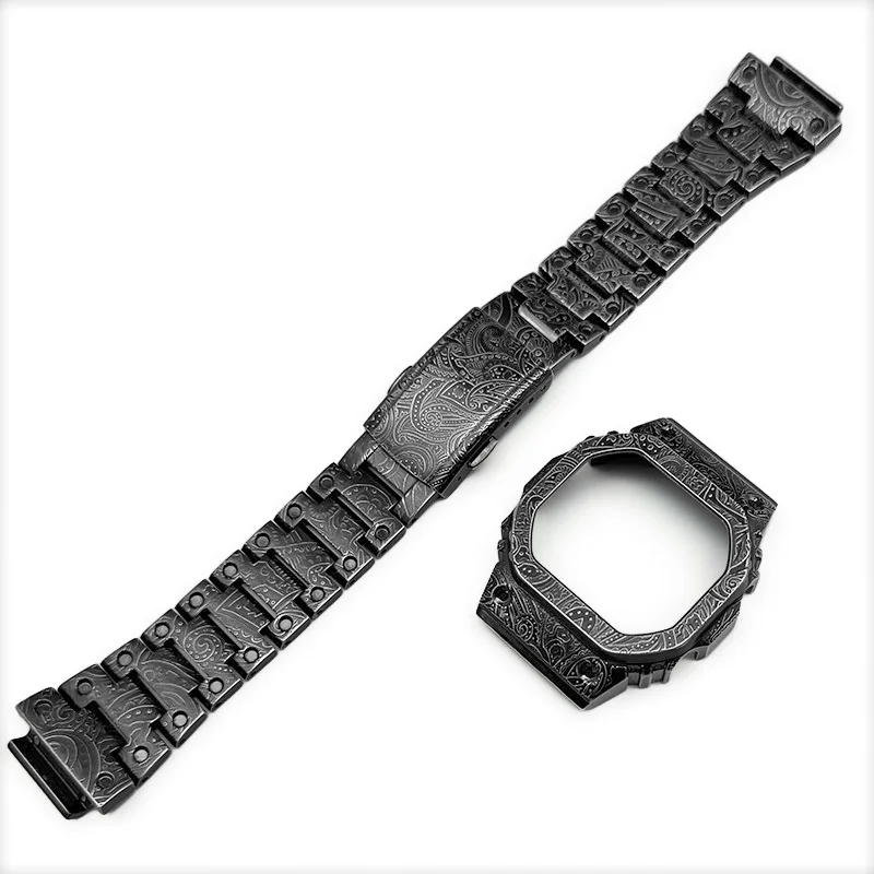MOD kit DW H5600 metal case+strap suitable for Casio 3516 DW-H5600