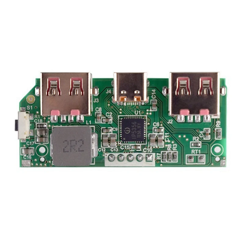 5V 3A Lithiumbatterij Digitaal display Snellaadmodule IP5356 TYPE-C Micro-USB QC3.0 2.0 PD3.0 PD2.0/AFC/FCP