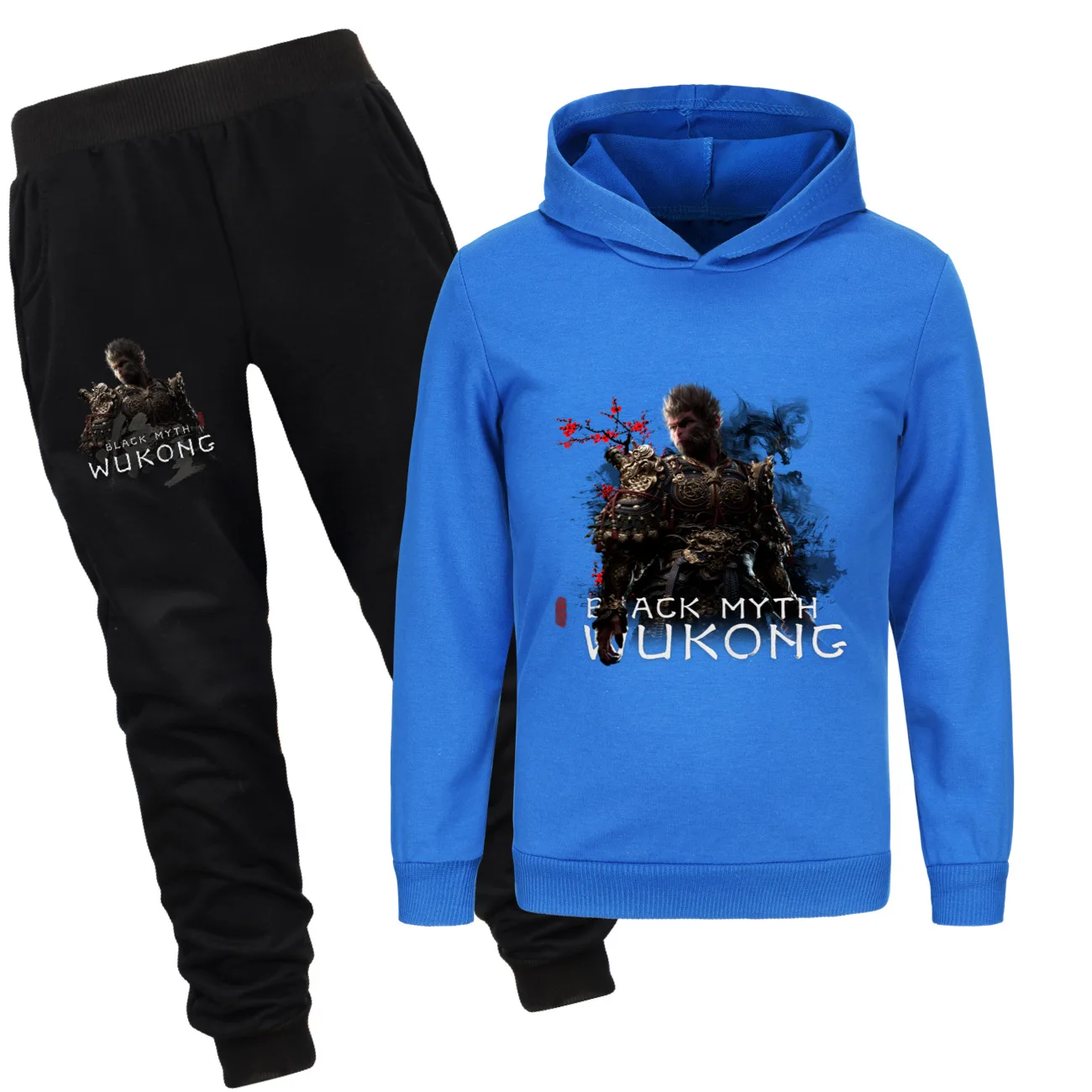 Hot Games Black Myth Wukong Clothes Children's Clothing Boys Sportsui Kids Spring Autumn Tracksuit Girls Hoodies+Pants 2pcs Sets