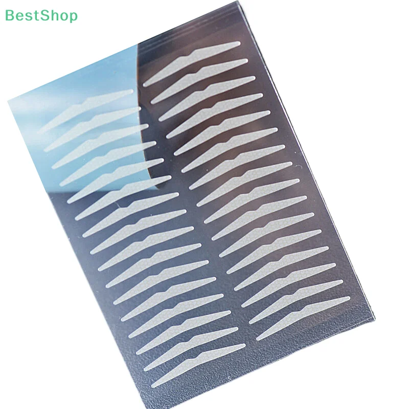 ★ ★ ★ แผ่นแปะตาสองชั้นแบบตาข่ายเนื้อแมทท์ มองไม่เห็น ติดเองได้ อุปกรณ์แต่งหน้า