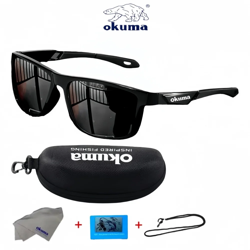 Okuma Polarized Sunglasses UV400 Unisex Outdoor Hunting, Fishing, Cycling