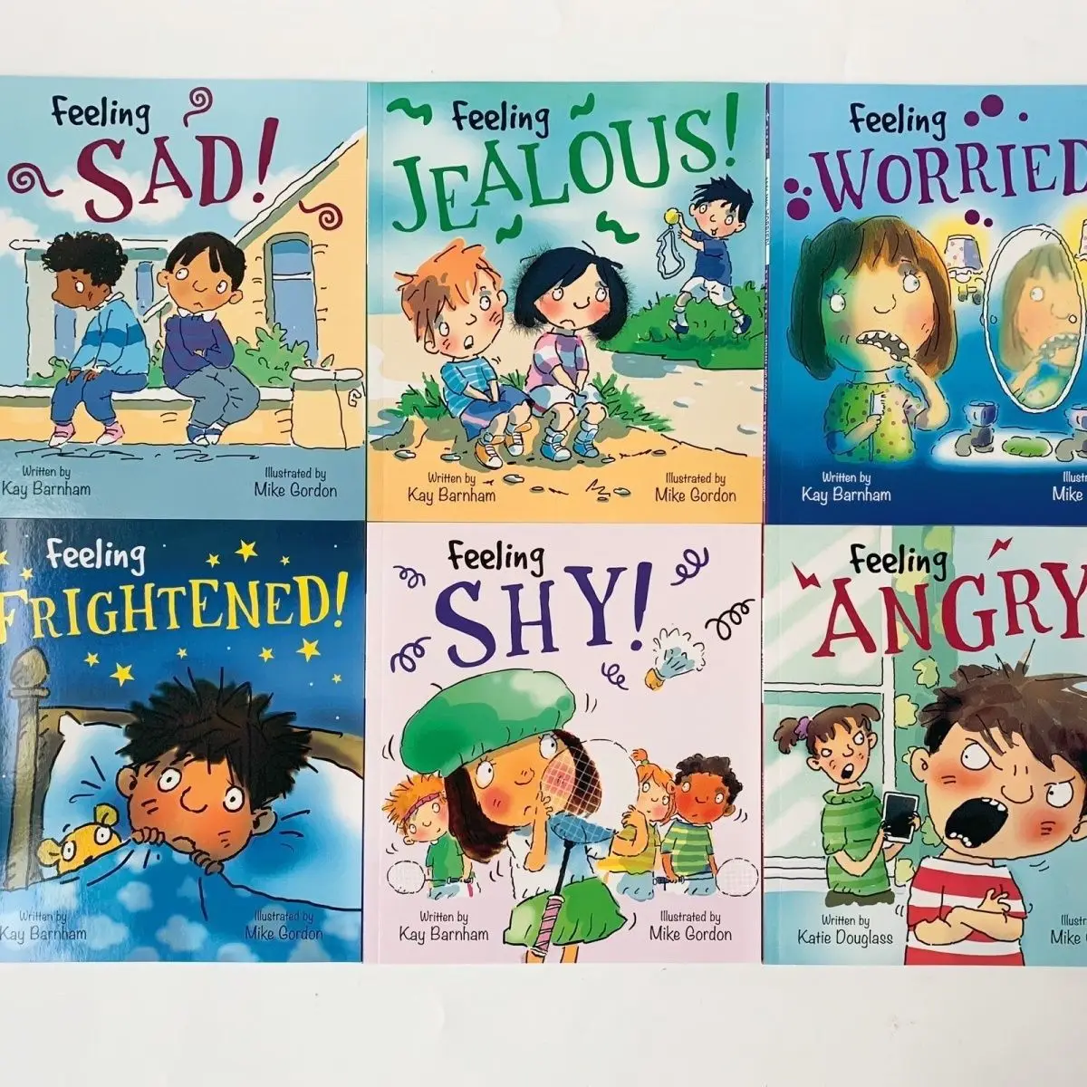 Sentimentos e emoções Conjunto de 6 volumes: Desenvolvimento Emocional Infantil e Aprendizagem de hábitos comportamentais em Inglês