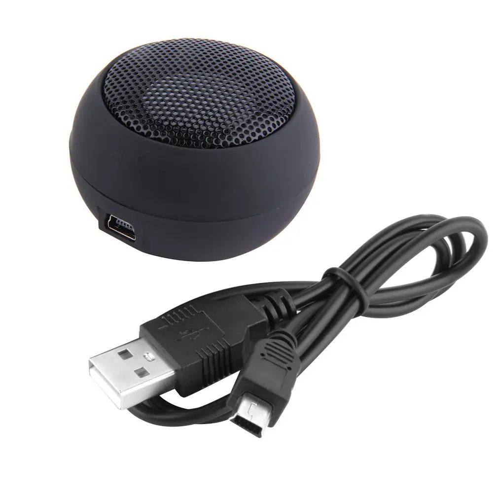 Portable speaker mini hamburger speaker amplifier audio Mp3 Music Loudspeaker player for Smart Phones PC laptop 3.5mm Wired