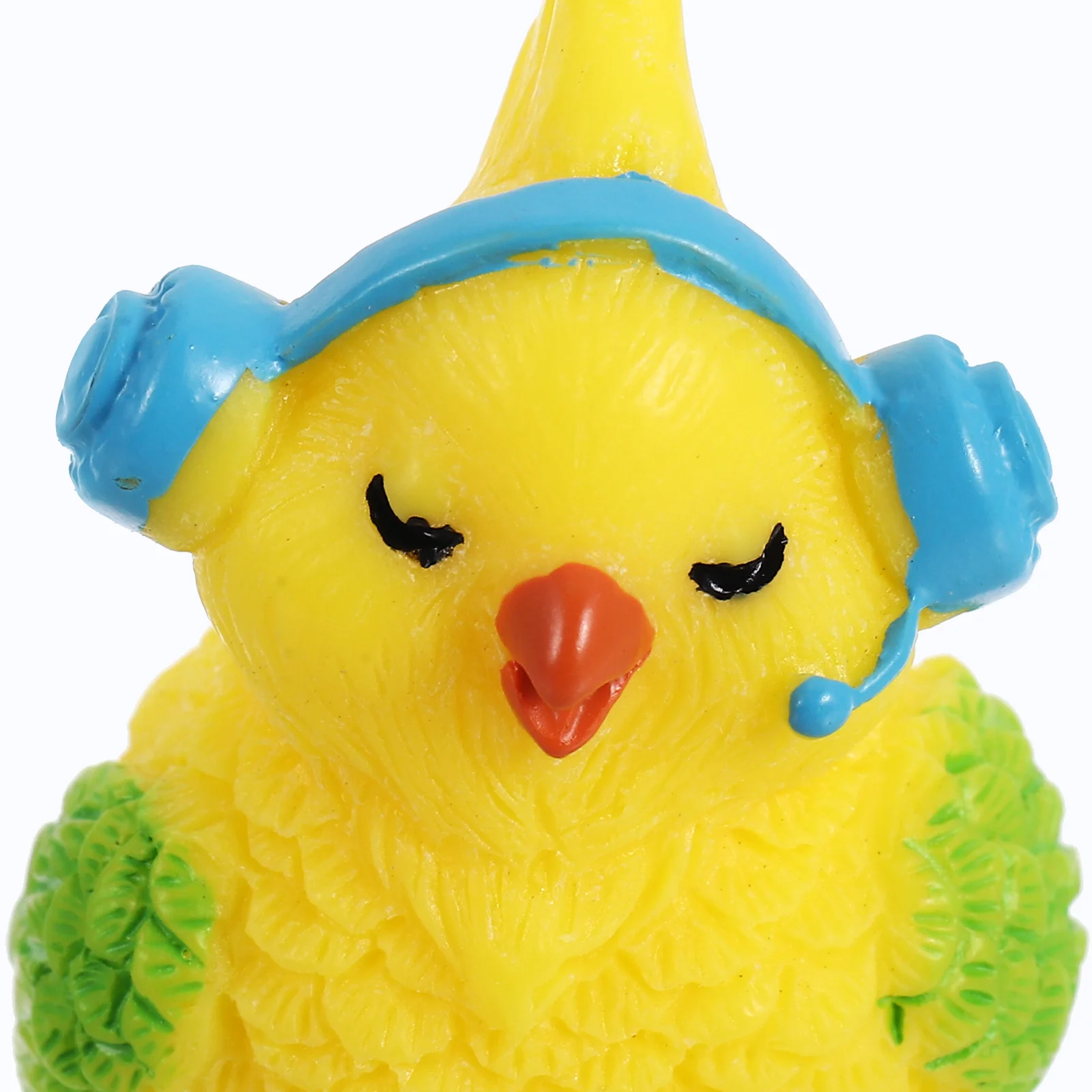 3 Stück niedliche Papageien-Mikrolandschaft, Kunstharz, Gartendekoration, kleiner bunter Vogel, Desktop-Ornament für Zuhause, Büro, Kunstharz, Handwerk