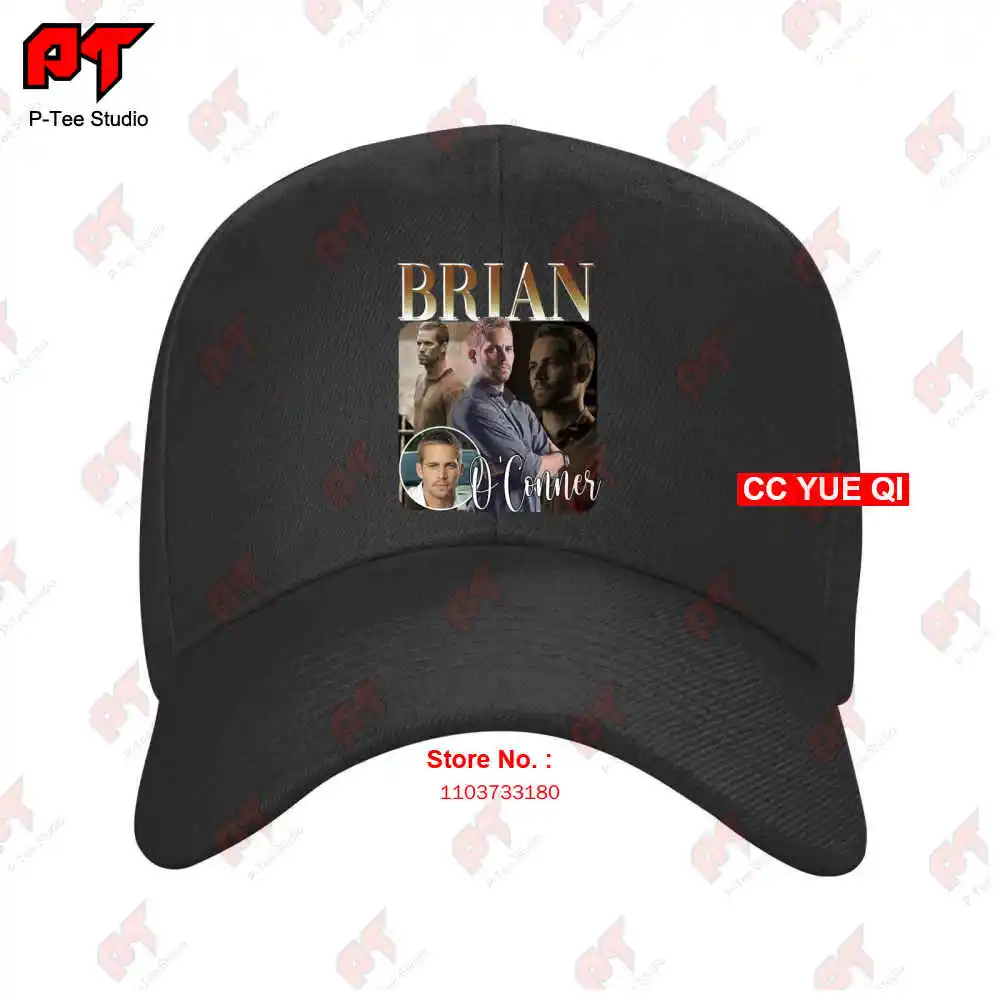 Gorra de béisbol de Brian O'Conner Fast And Furious Paul Walker, gorra de camión CK18