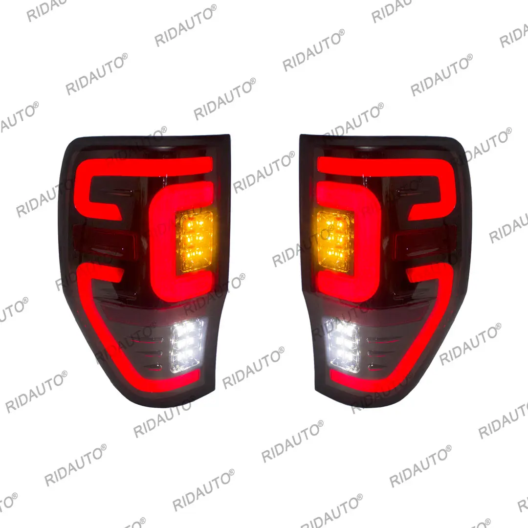 Aftermarket LED Tail Rear Back Stop Lamp Light Decorative Garnish For 2012 2015 2018 2019 Ford Ranger Upgrades T6 T7 T8 PX2 PX3