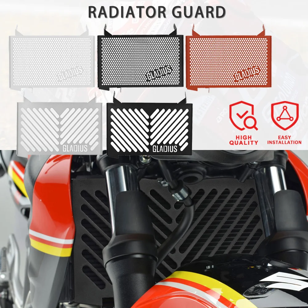 

Для мотоцикла SUZUKI SFV650 Gladius SFV 650 GLADIUS 2009-2016 2015 2014 2013 2012 2011, защитная решетка радиатора, защитная крышка