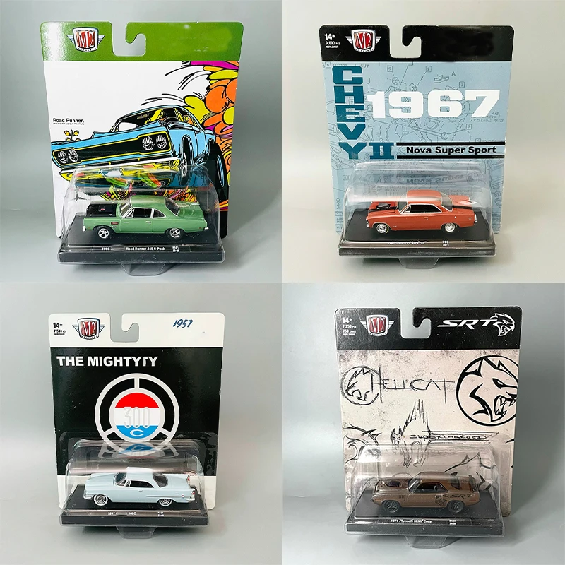 

M2 1:64 Machine 1967 Retro Sports Car Alloy Car Model Collection Ornaments Children's Gifts