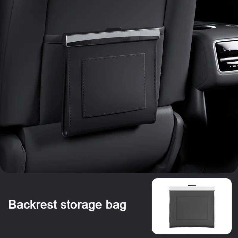 1 Stück Auto-Rücksitz-Aufbewahrungstasche, Universelle Auto-Rücksitz-Mülltasche, Hängende Aufbewahrungstasche, Rücksitz-Mülleimer, Gute Autoausstattung – Detail 6