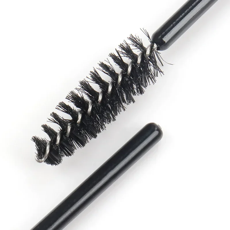200 stücke Einweg Wimpern Pinsel Spoolies Micro Lash Mascara Wands Kämme Großhandel für Wimpern Verlängerung Make-Up Kosmetische Werkzeuge