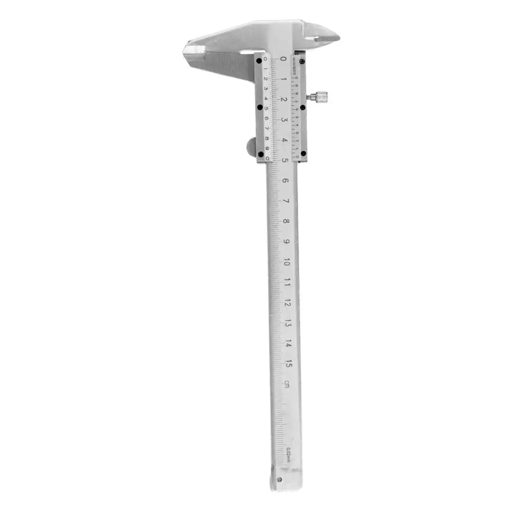 Caliper Vernier Montagem para Metais Ferramenta de Medição 0150 mm
