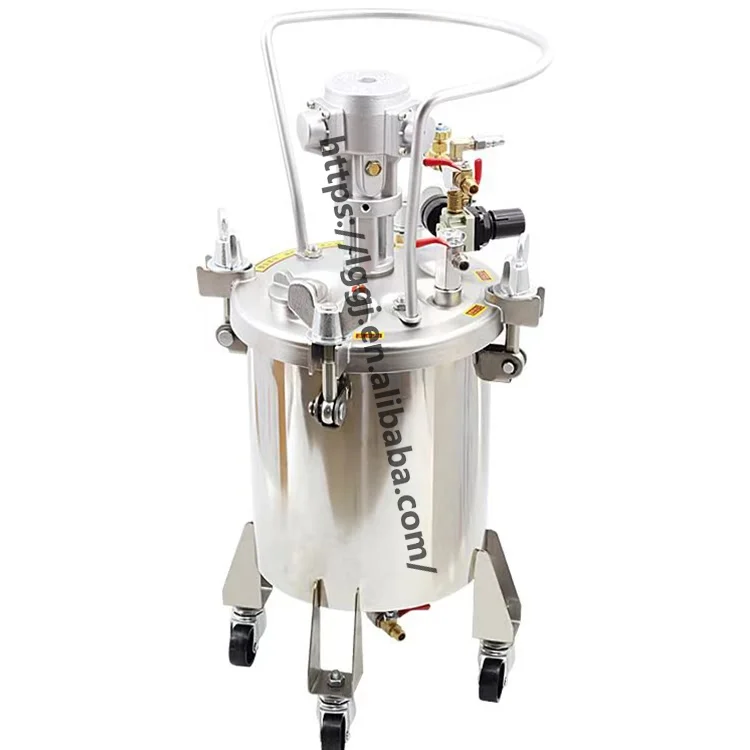 

Автоматическая мешалка под давлением 15 л, резервуар для смешивания краски, пневматический резервуар под давлением с воздушной смесительной мешалкой