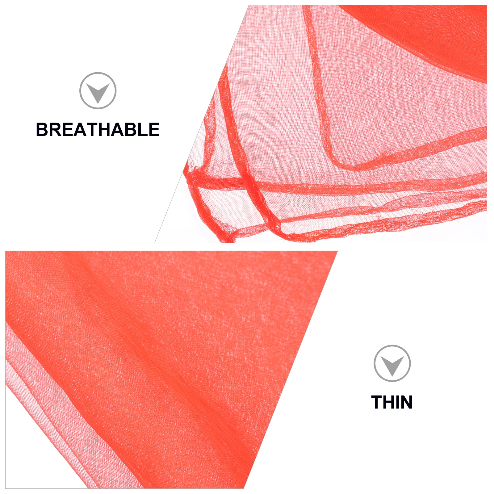 

Solid Color Square Scarf Premium Silk Lightweight Thin Breathable Comfortable Dance Performance Accessory Scarves For Women