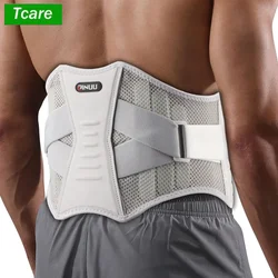 Waist Brace for Lower Back Pain Relief, Air Mesh Lumbar Belt for Sciatica, Hernia Disc, Scoliosis, Adjustable Brace for Spinal