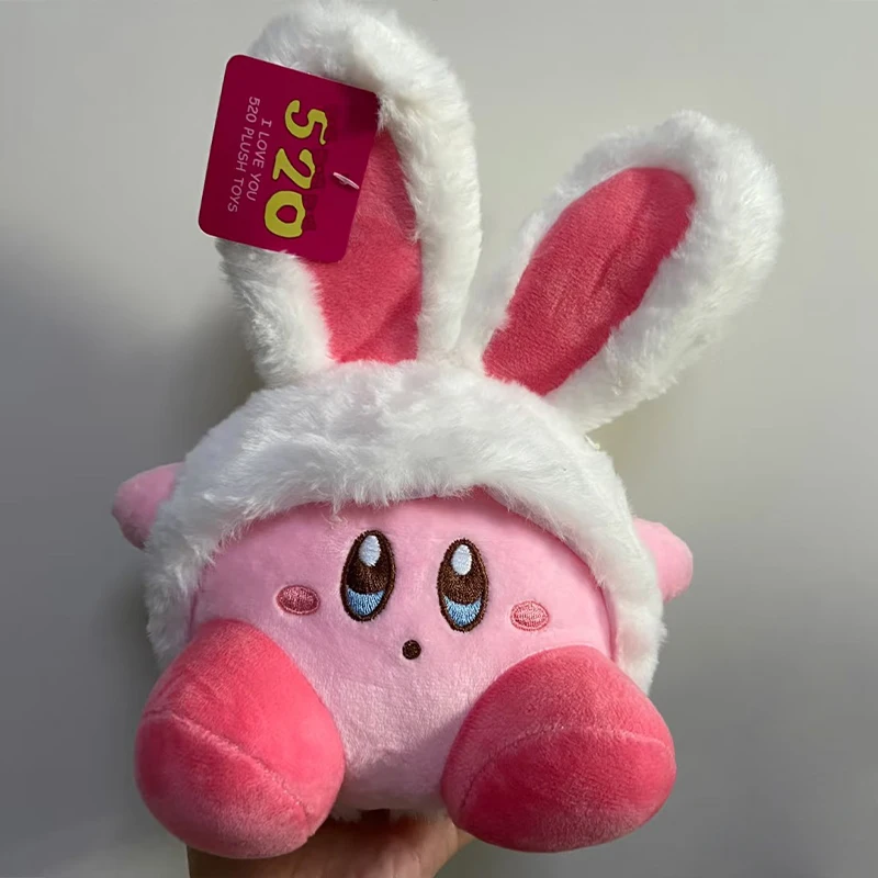 20 سنتيمتر-30 سنتيمتر أرنب الأذن كيربي أفخم ألعاب من القطيفة عناق وسادة الاستيلاء على آلة دمية غرفة الديكور لعب الأطفال الفتاة هدية عيد