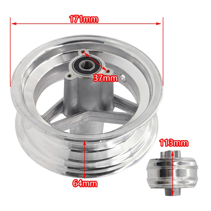 Ступица дискового тормоза 13x5.00-6 для сельскохозяйственной и садоводской техники