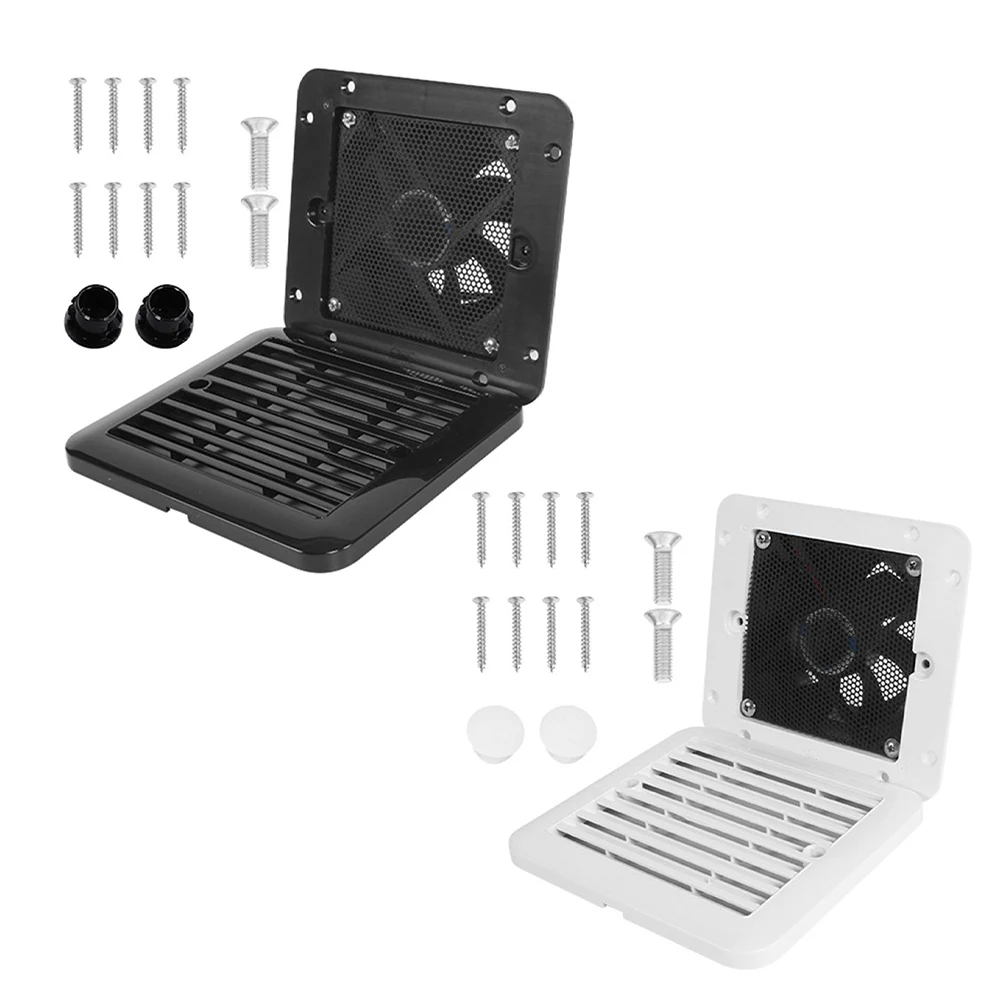 

Боковой вентилятор Сильный ветер Односторонняя бесшумная ветровая вентиляция Вытяжной вентилятор 12 В Украшение интерьера