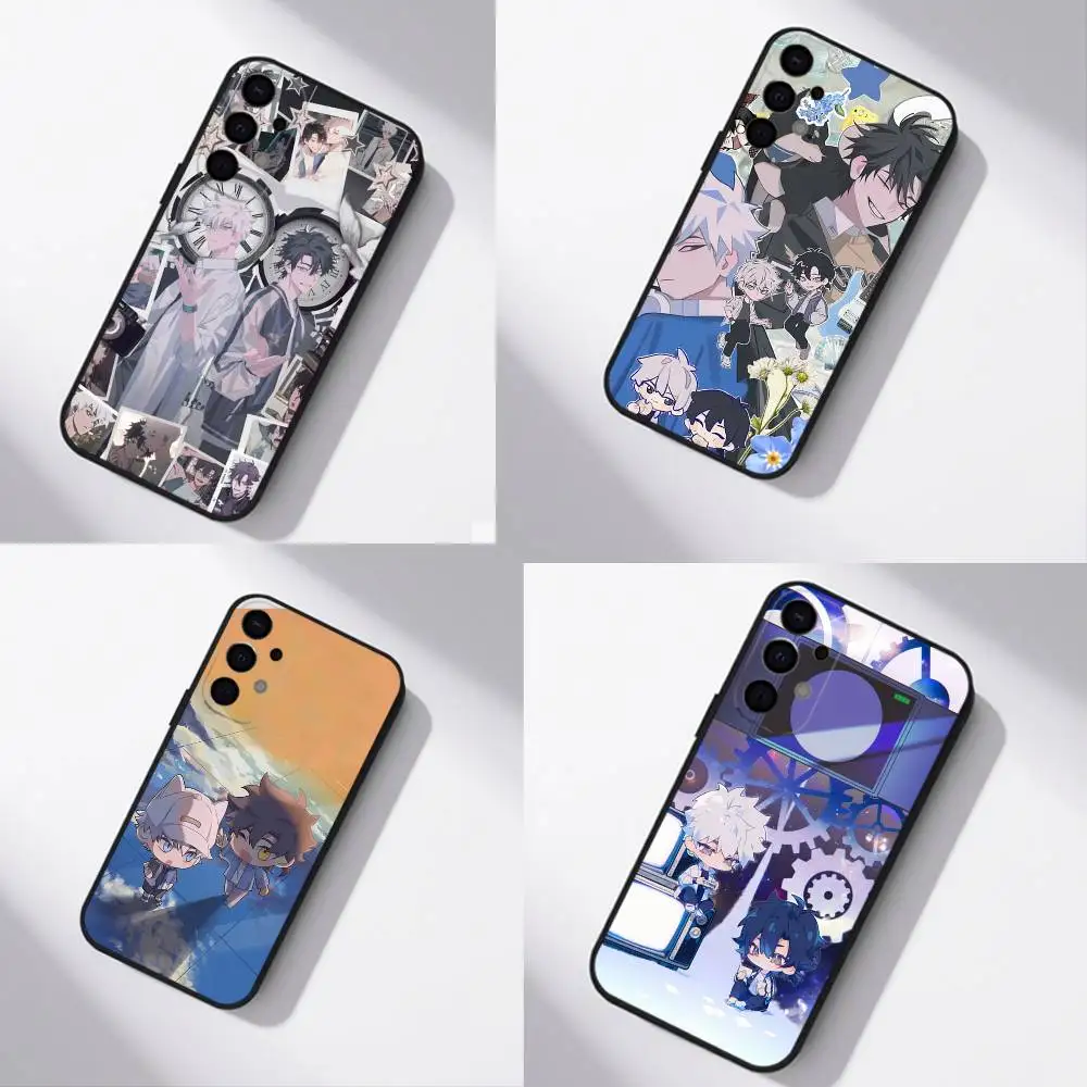 

L-Lu G-Guang L-Link C-Click Phone Case For Samsung S25,S24,S21,S22,S23,S30,Ultra,S20,Plus,Fe,Lite,5G Black Cover