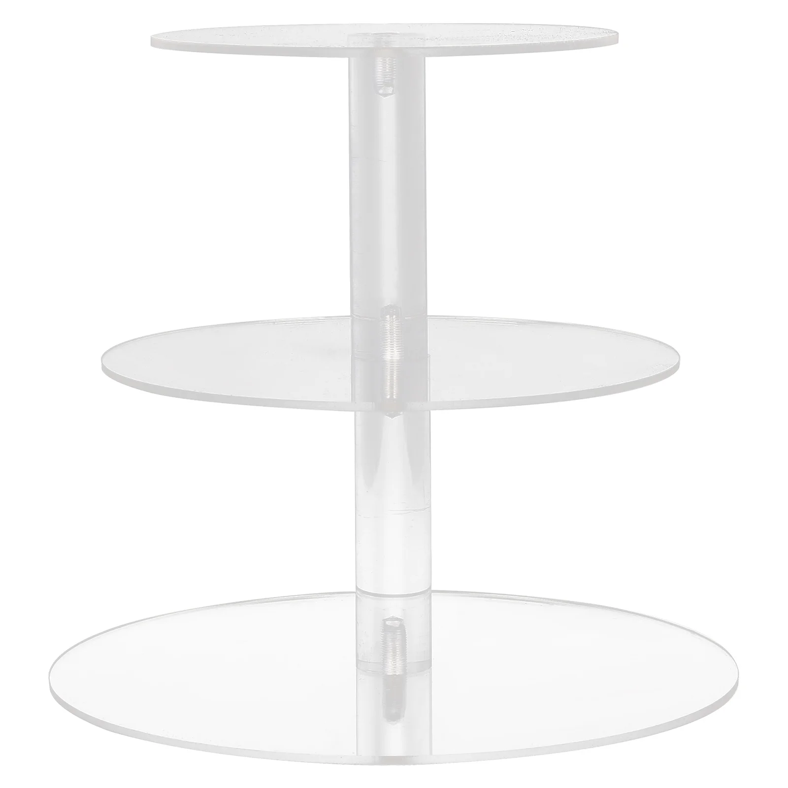 Display Stand 3 Multi-Layer Stand Layer Acrylic Multi-Tier Dessert Fruit Tray Household Party Serving Rack