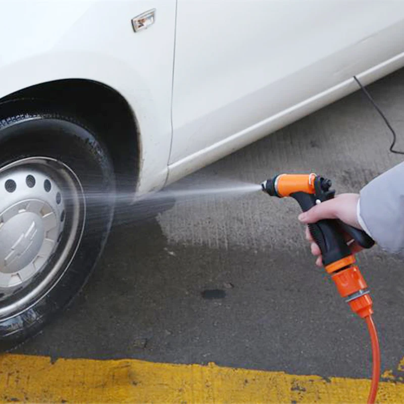 Pistola de lavagem de carro 12v, bomba de alta pressão, limpador de cuidados com o carro, máquina de lavar portátil, dispositivo elétrico de limpeza