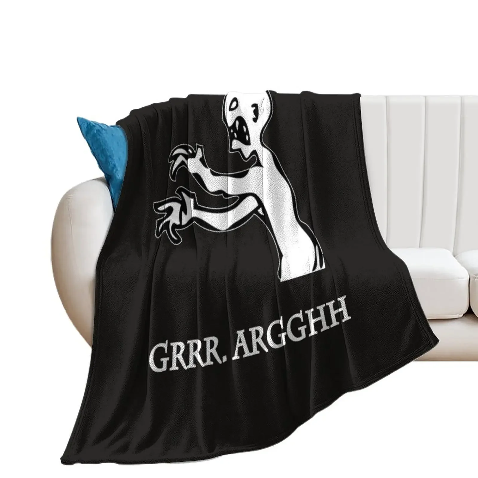 Grr. Argh Throw Blanket anime Giant Sofa Camping Luxury Throw Blankets