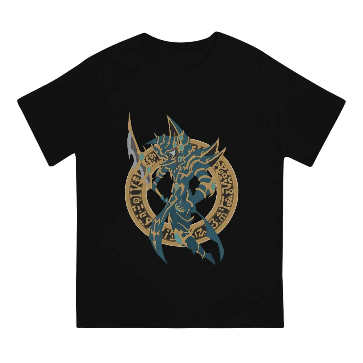 Dark Paladin Man's TShirt Yu Gi Oh Duel Monsters Cards Crewneck Tops Fabric T Shirt Funny High Quality Birthday Gifts