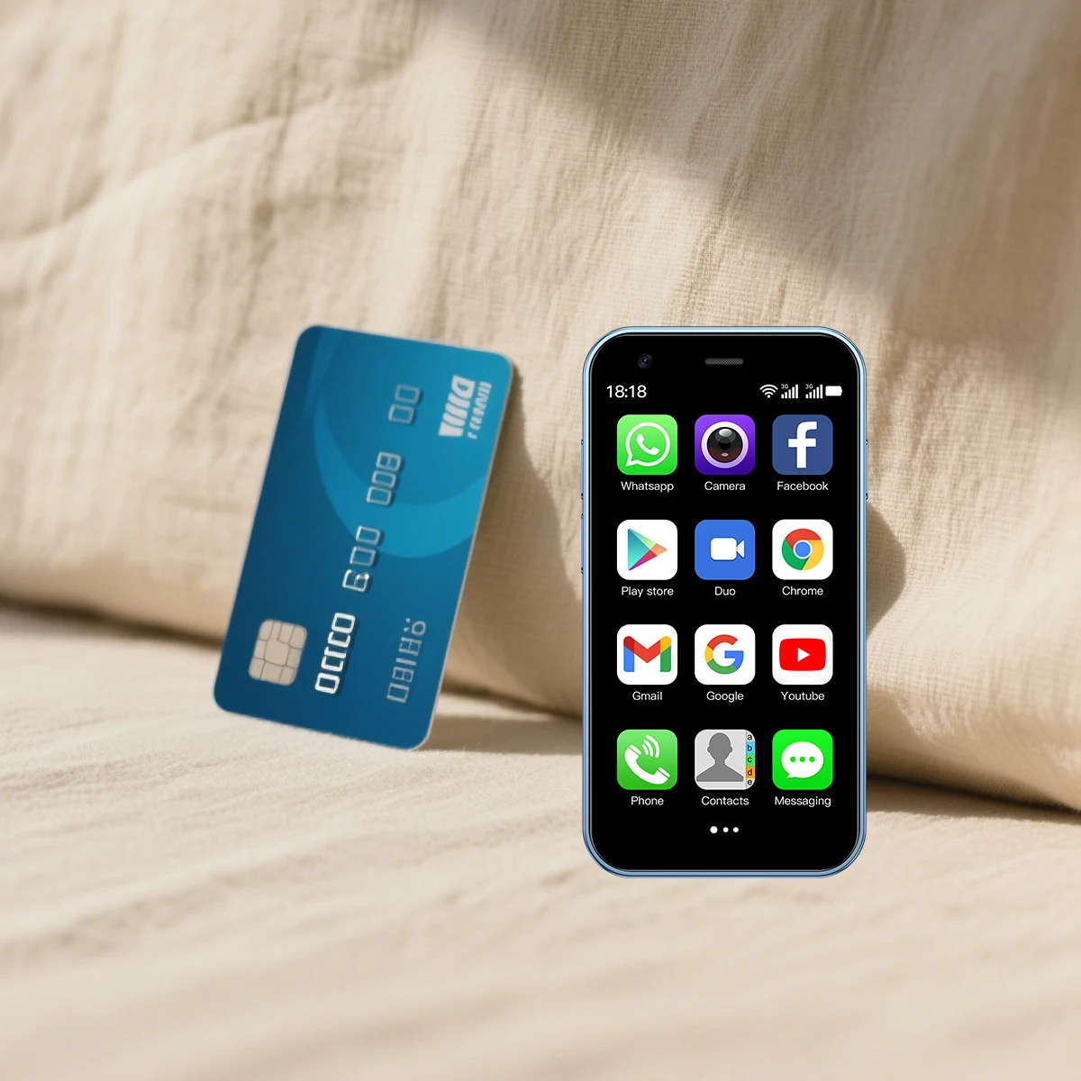 Mini smartphone 3-inch small screen smartphone 3G full network support dual SIM dual standby travel portable version