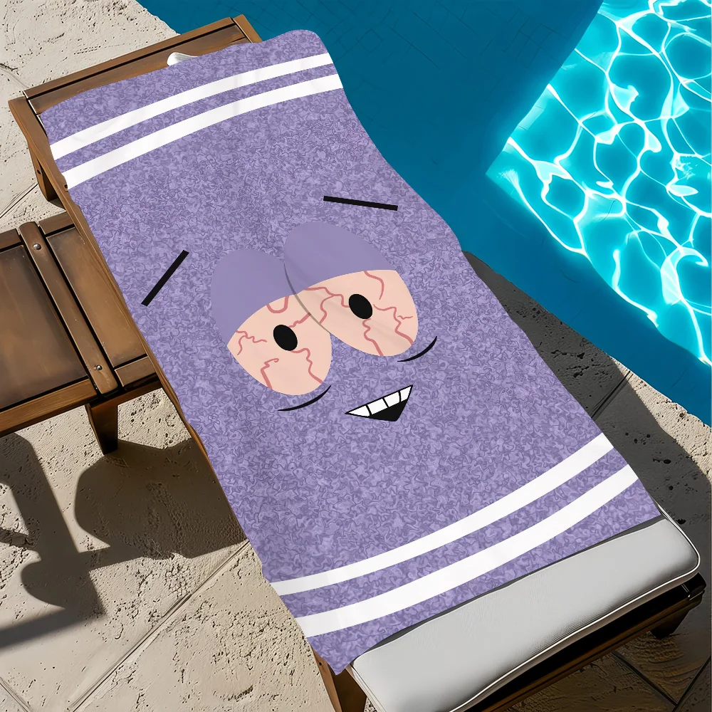 Toallin S-Southpark Towel Beach Quick Dry Soft Pool Towels Gift for Travel Gym Shower Camping sports