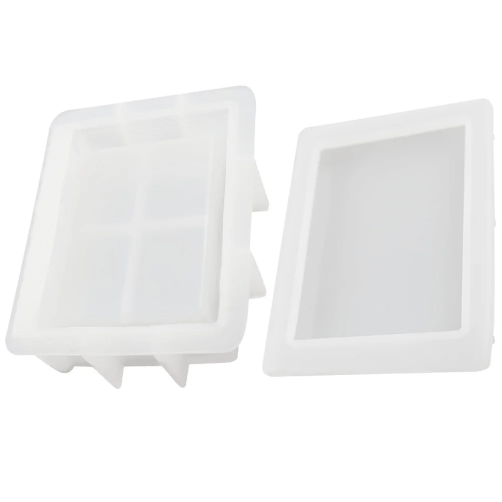 

1Set Durable Silicone DIY Book Shaped Storage Box Mold Flexible Epoxy Resin Casting Mold Trinket Box DIY Supplies