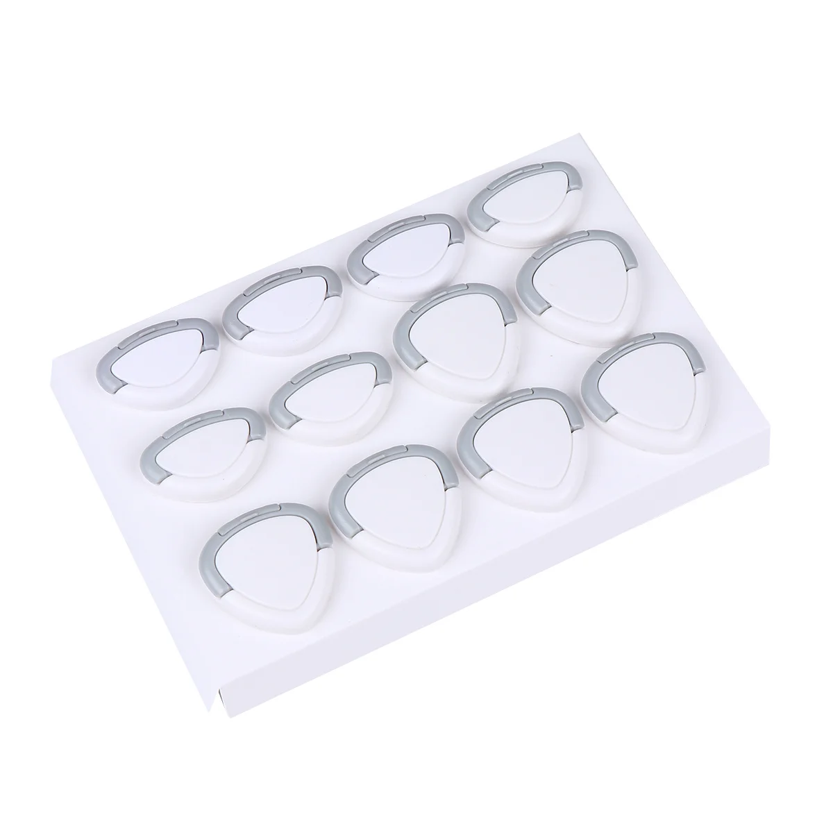 

12Pcs Baby Proofing Socket Covers Premium Plastic Outlet Protector Shock Prevention Plug Socket Covers