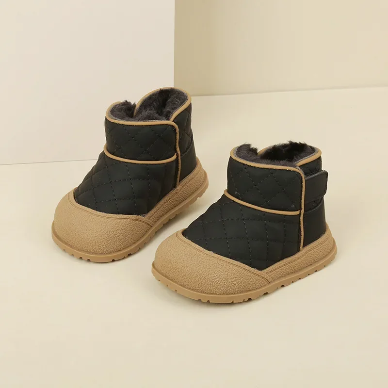 Baby Snow Boot Plush Thick Cotton Shoe Winter New Warm Baby Walking Shoe Waterproof Boy Gilr Shoe Kids Winter Shoes Uggs Slipper