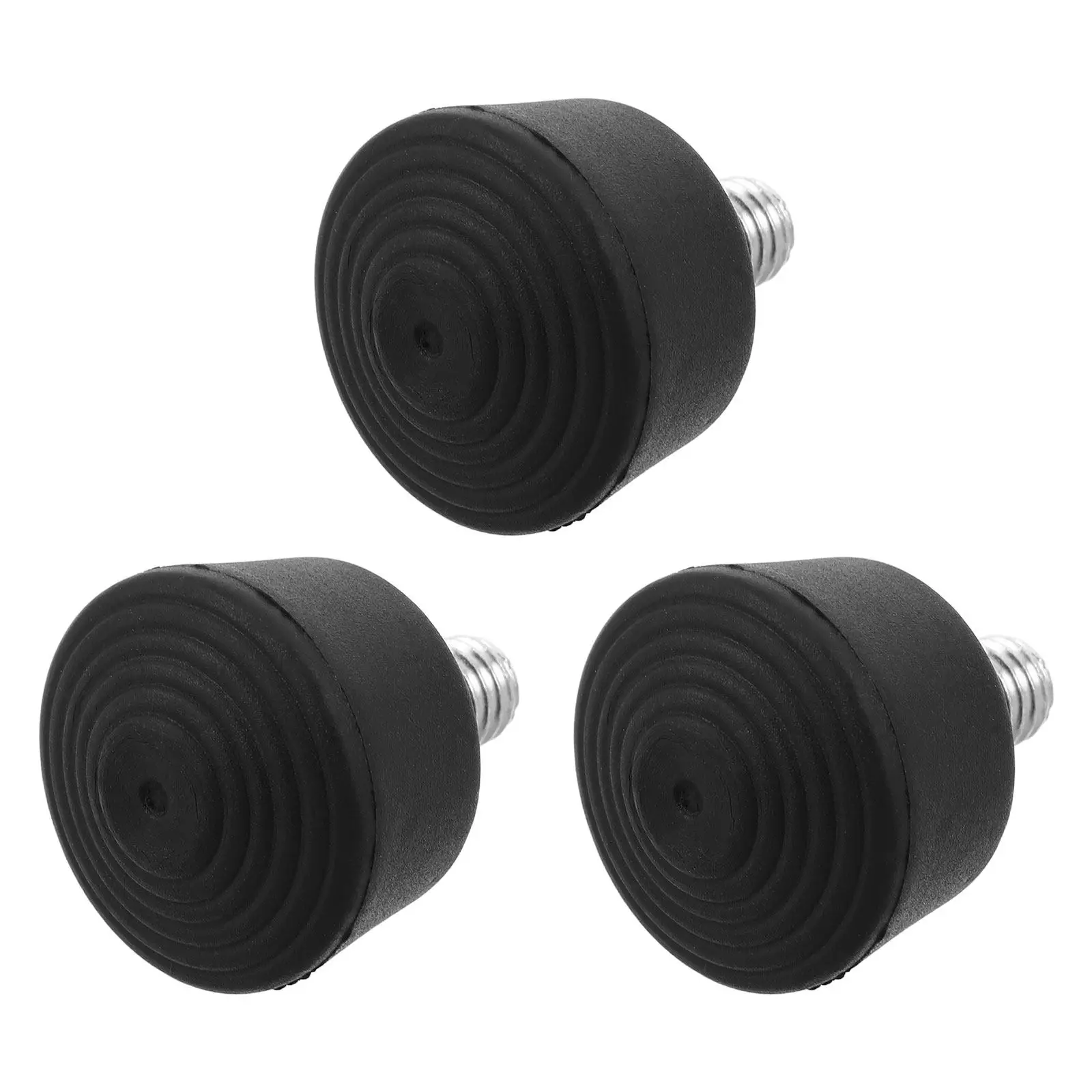 Tripod Rubber Feet Spikes 3Pcs M8 Universal Anti Slip Vibration Absorbing Pads for Camera Monopod Legs
