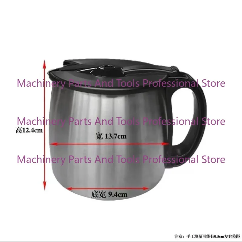 Aplicar a la cafetera Philips HD7901/hd7900, cafetera, filtro de olla de vidrio, accesorios de embudo para tanque de agua azul
