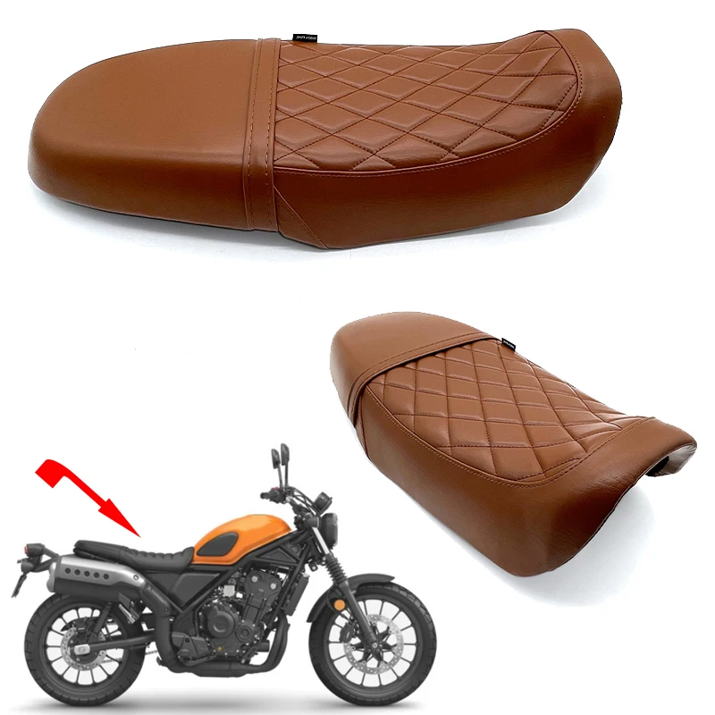 2024-2023 New CL250 CL300 CL500 Motorcycle Integrated Seat Front Driver and Rear Passenger Cushion Pad For Honda CL/SCL 500 300