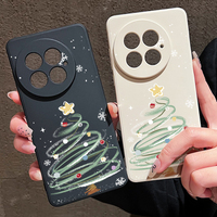 Cartoon Christmas Tree Phone Case For OnePlus 13 12 13R 12R 11R 5G Shockproof Soft TPU Silicone Cover For OnePlus Ace 5 3 2