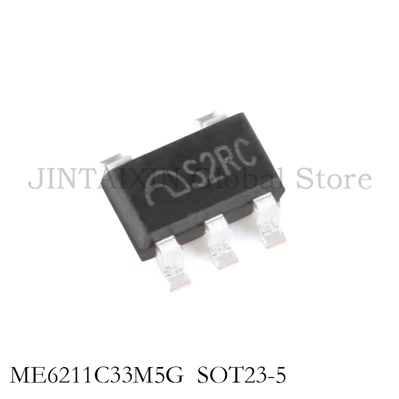 10-100Pcs New Original ME6211C33M5G SOT23 ME6211C33 SOT23-5 Power Management Series 3.3V IC Chip Wholesale Stock Free Shipping