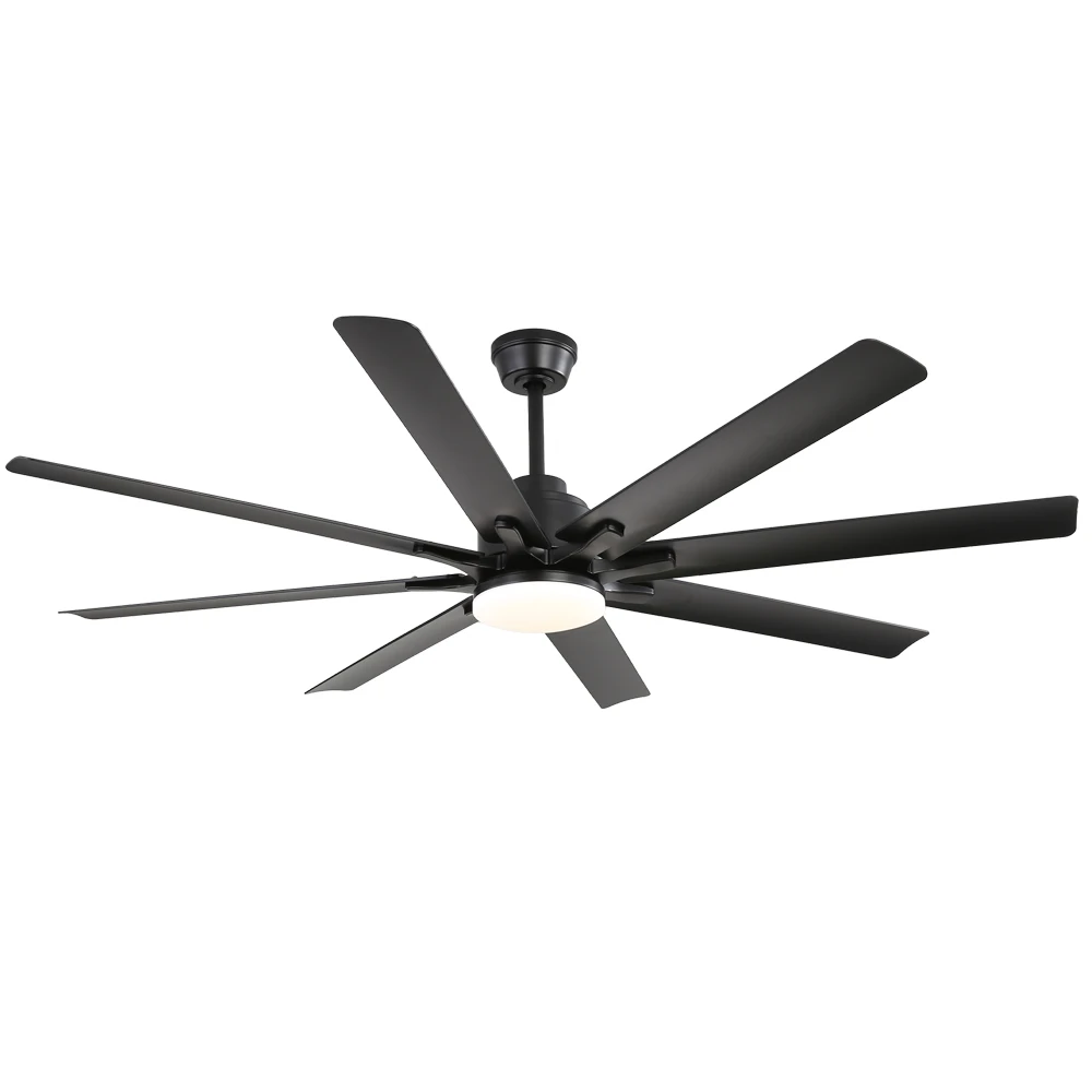 Sofucor Hot sale Moderne 66-inch plafondventilator met LED DC met afstandsbediening voor woonkamer slaapkamer - afbeelding 1