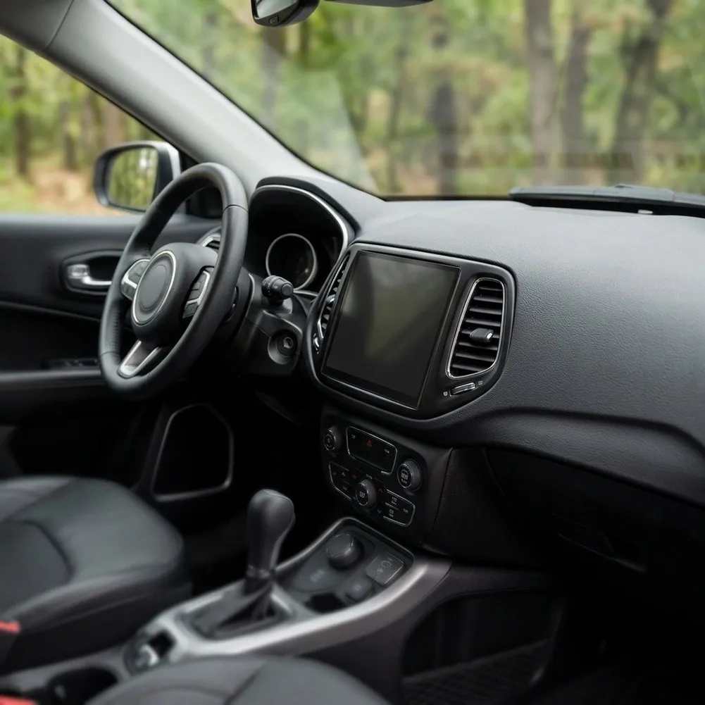 Installable 7 LCD Touch Screen Display for Jeep For Compass Models from 2017 to 2020 Part Number ACT3S5370FPC A1 E