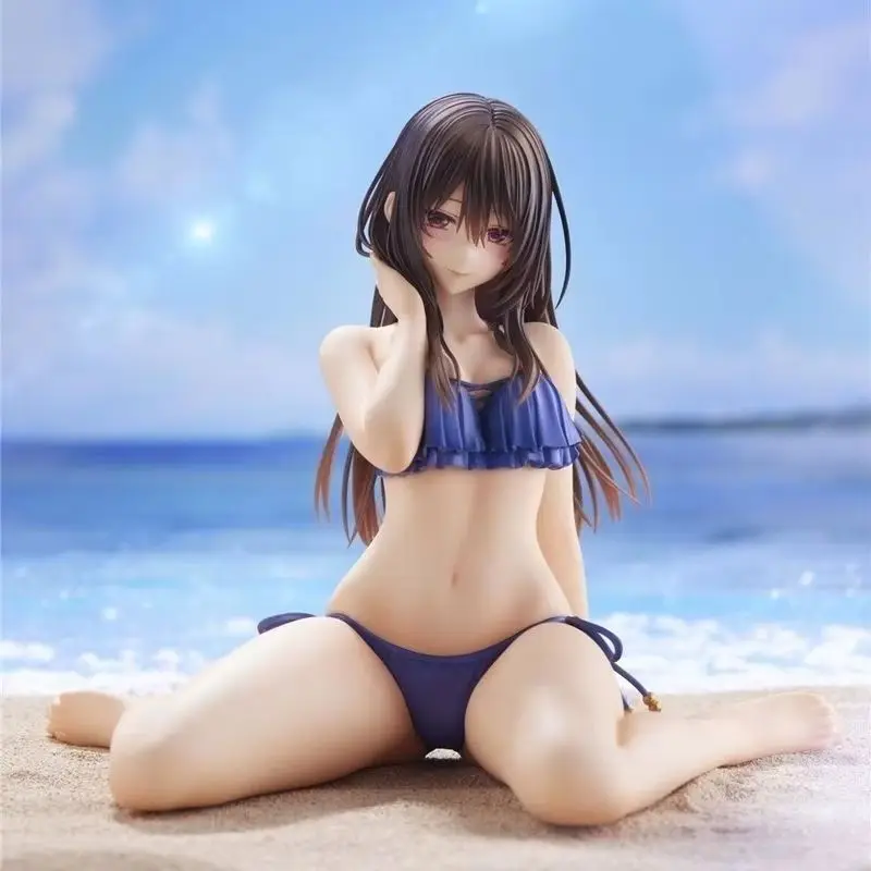 

17cm Shy Girls In Love Minazumi Kasane Sexy Anime Girl Figure Swimsuit Action Figures Adult Model Doll Toy Gift Tabletop Collect