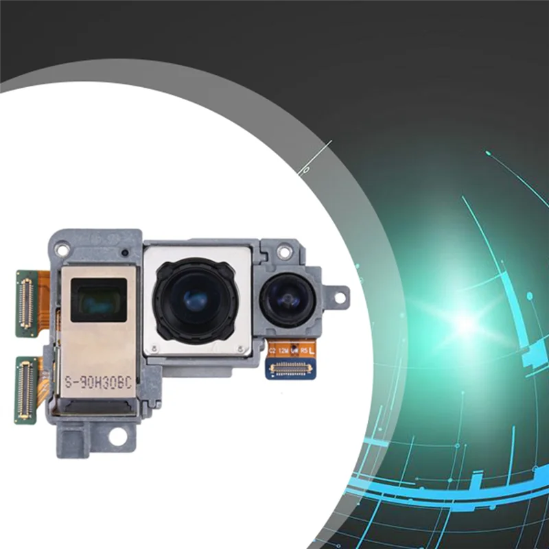 

GO-For Galaxy Note20 Ultra 5G SM-N986B Camera Set Telephoto + Wide + Rear Main Camera Replacement Parts