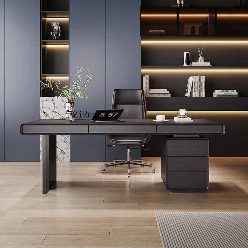 Luxury modern executive desk, office computer desk, new high-quality executive desk