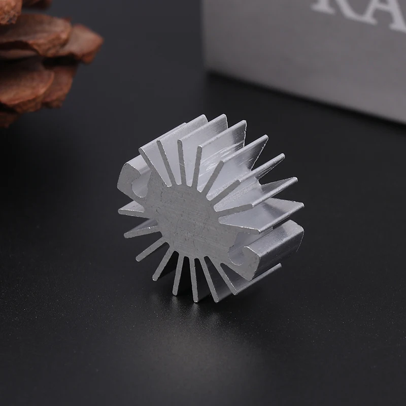 

High Quality 23*10mm LED Or Single Chip Heatsink Radiator Aluminum 1W Heat Sink Radiator For Household Lamp Radiator Replaceable
