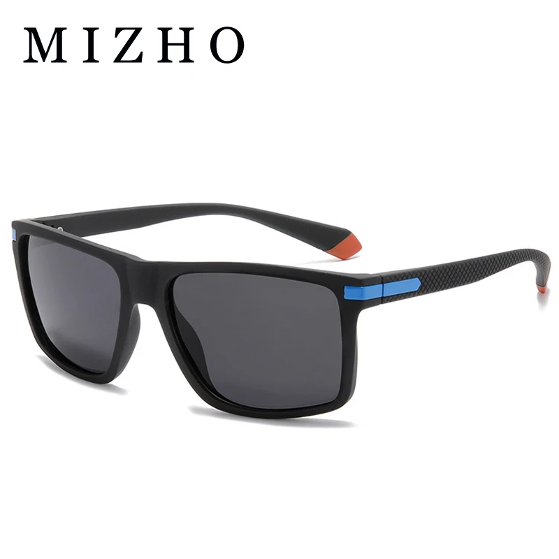 Mizho Marke Anti reflex-Fahr sonnenbrille Männer polarisierten Spiegel Mode tr90 Rahmen männliche Brillen Frauen Brille Sport reisen